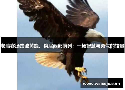 老鹰客场击败黄蜂，稳居西部前列：一场智慧与勇气的较量